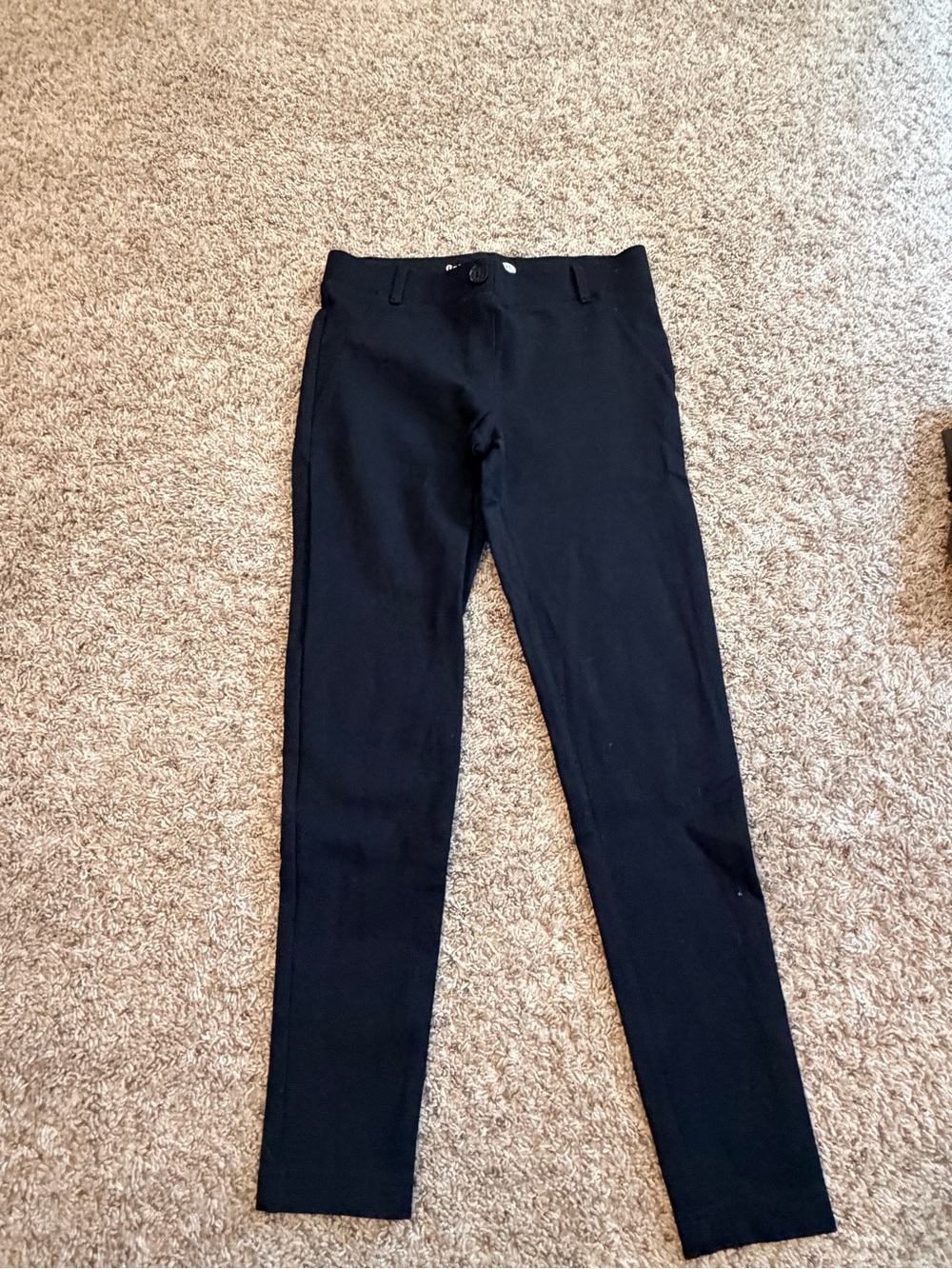 Betabrand Black Slim Dress Pants